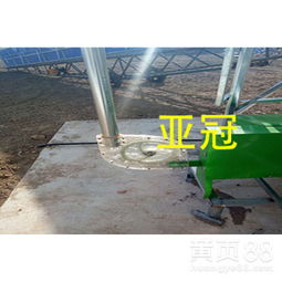亞冠畜牧 自動(dòng)化養(yǎng)豬設(shè)備中的90度轉(zhuǎn)角輪，讓自動(dòng)料線高效運(yùn)轉(zhuǎn)